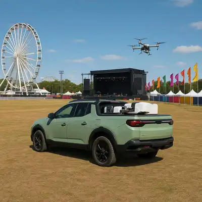 Evenementen concept drone box